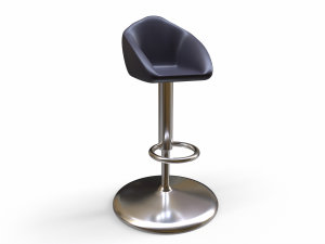 Bar Chair Model 3D