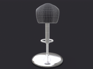 Bar Chair Model 3D