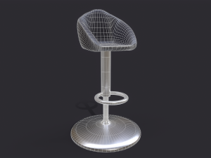 Bar Chair Model 3D