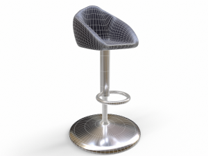 Bar Chair Model 3D