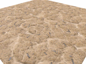 Sand Landscape 3D Model