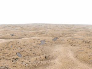 Sand Landscape 3D Model