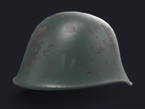 WW2 German Stahlhelm 3D Model