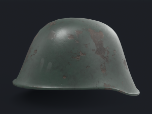 WW2 German Stahlhelm Modelo 3D