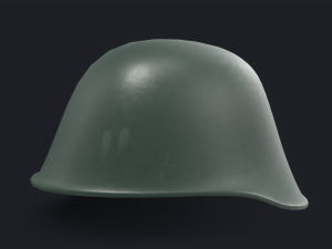 WW2 German Stahlhelm Modelo 3D