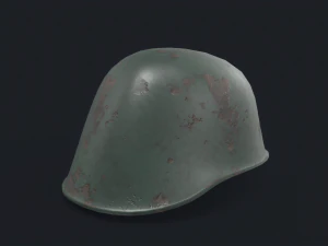 Stahlhelm alem&atilde;o da 2&ordf; Guerra Mundial Modelo 3D