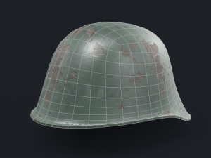 WW2 German Stahlhelm Modelo 3D