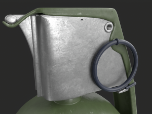 M67 Hand Grenade Modelo 3D