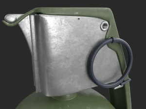 M67 수류탄 3D 모델