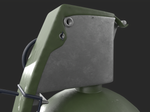 M67 Hand Grenade Modelo 3D