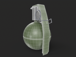 M67 Hand Grenade Modelo 3D