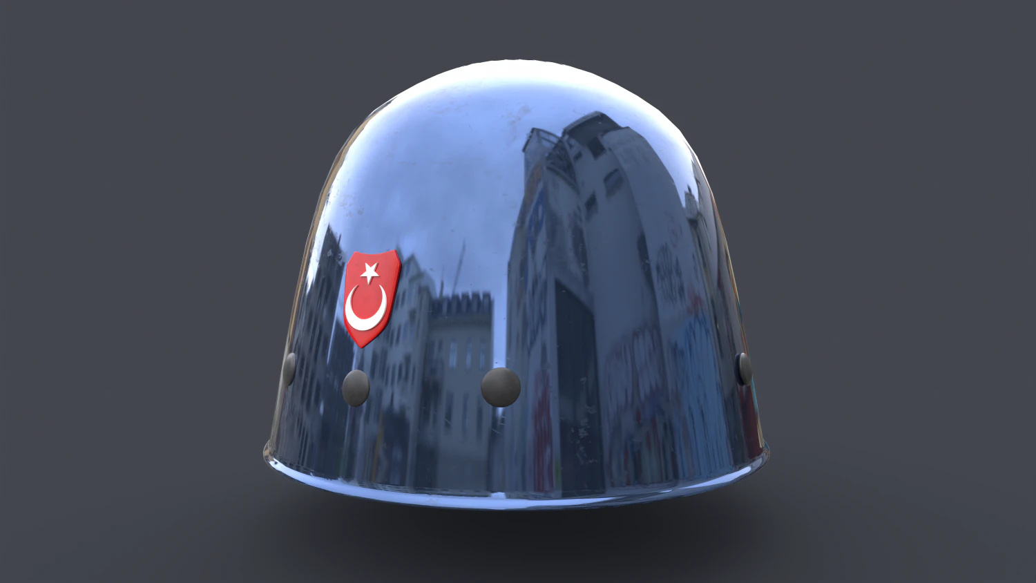Military Helmet 3D Model .c4d .max .obj .3ds .fbx .stl .blend