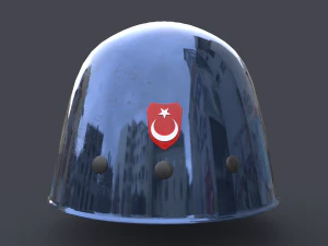 Military Helmet 3D Model
