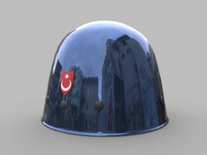 Military Helmet 3D Model