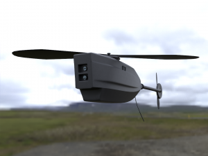 Black Hornet Nano UAV Micro Drone 3D Model