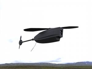 Black Hornet Nano UAV Micro Drone 3D Model