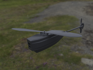Black Hornet Nano UAV Micro Drone 3D Model