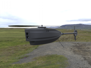 Black Hornet Nano UAV Micro Drone 3D Model