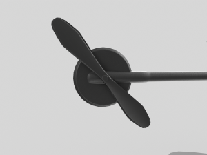 Black Hornet Nano UAV Micro Drone 3D Model