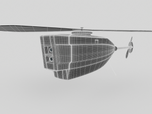 Black Hornet Nano UAV Micro Drone 3D Model