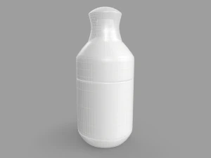 Sun Cream Spray 3D Model