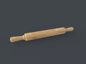 Dough Roller Rolling Pin 3D Model