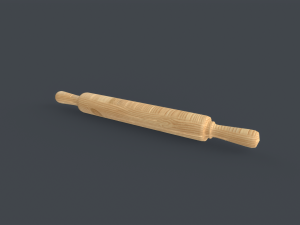 Dough Roller Rolling Pin 3D Model