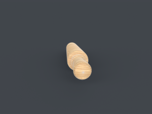 Dough Roller Rolling Pin 3D Model