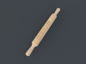 Dough Roller Rolling Pin 3D Model