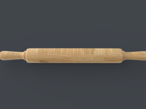 Dough Roller Rolling Pin 3D Model