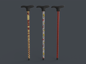 Wooden Walking Stick 3D 模型