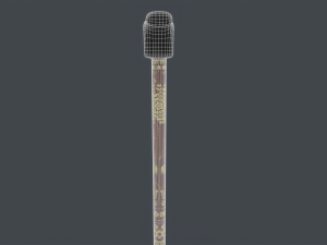 Wooden Walking Stick Modelo 3D