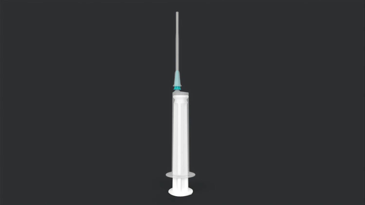 Syringe Base - Medical Instrument 3D Model .c4d .max .obj .3ds .fbx .stl .blend 