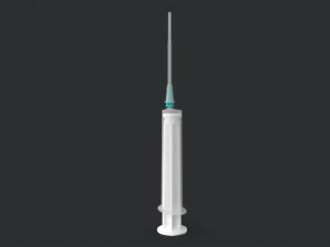 Syringe Base - Medical Instrument 3D Model