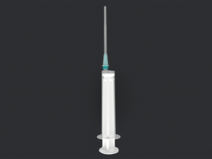 Syringe Base - Medical Instrument 3D Model