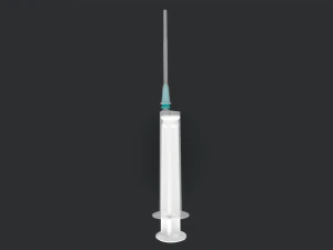 Syringe Base - Medical Instrument 3D Model