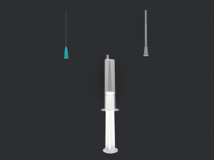 Syringe Base - Medical Instrument 3D Model