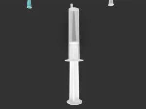 Syringe Base - Medical Instrument 3D Model