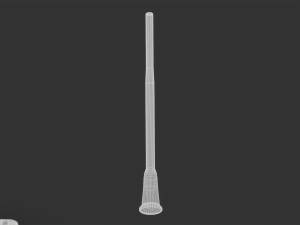 Syringe Base - Medical Instrument 3D Model