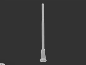 Syringe Base - Medical Instrument 3D Model