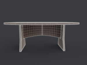 Modern Office Meeting Table Modello 3D