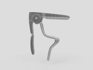 Guitar Capo 3D Model