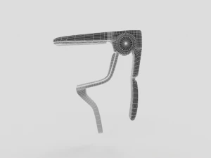Guitar Capo 3D Model