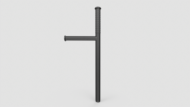 Police Baton Modello 3D .c4d .max .obj .3ds .fbx .stl .blend 