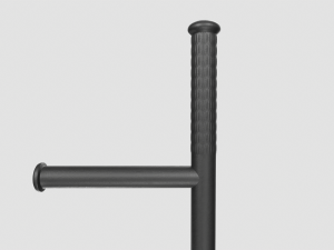 Police Baton Modello 3D
