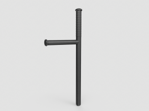 Police Baton Modello 3D