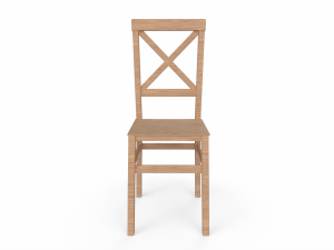 Wooden Chair 3D 模型