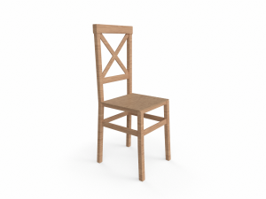 Wooden Chair 3D 模型