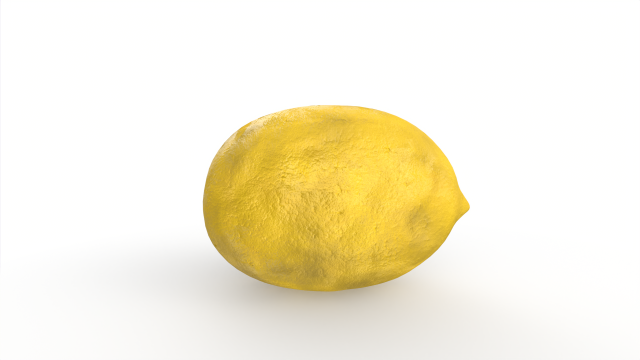 Lemon 3D-Modell .c4d .max .obj .3ds .fbx .stl .blend 