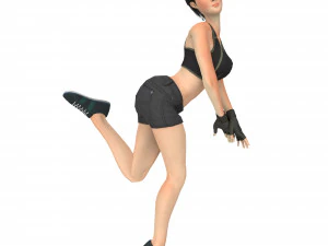 Liany Woman Character 3D Model